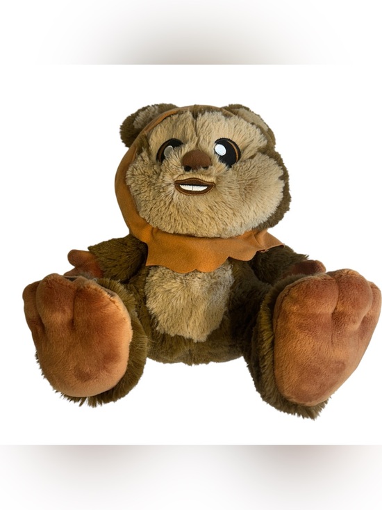 Star Wars Other - Disney Parks Star Wars Ewok Plush Stuffed Animal Brown Soft Toy 14” Collectible